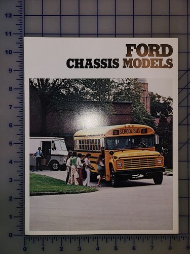 1979 ford chassis truck bus - ford,