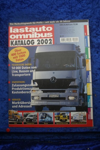 Truck bus catalog 2002 no - truck,