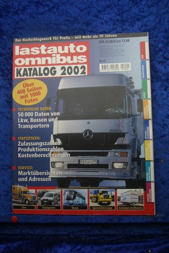Truck bus catalog - bus, 2002