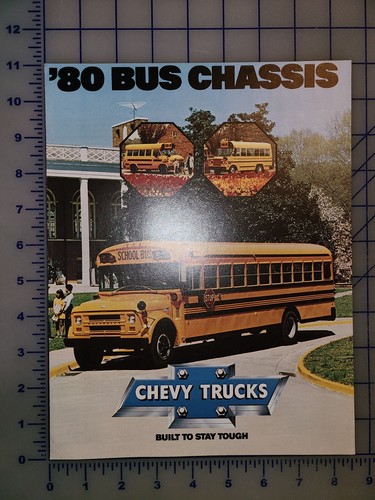 1980 chevrolet bus - bus, chassis