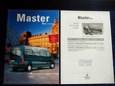 Renault Master Bus brochure